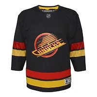 NHL Youth Premier Jersey Alt Black Canucks
