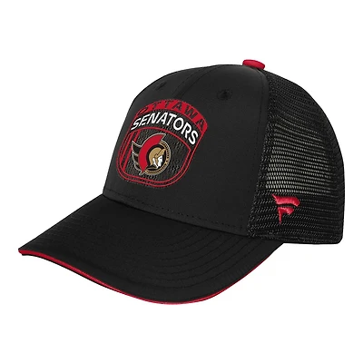 NHL Youth Hat Mesh Draft Hat 2024 Senators