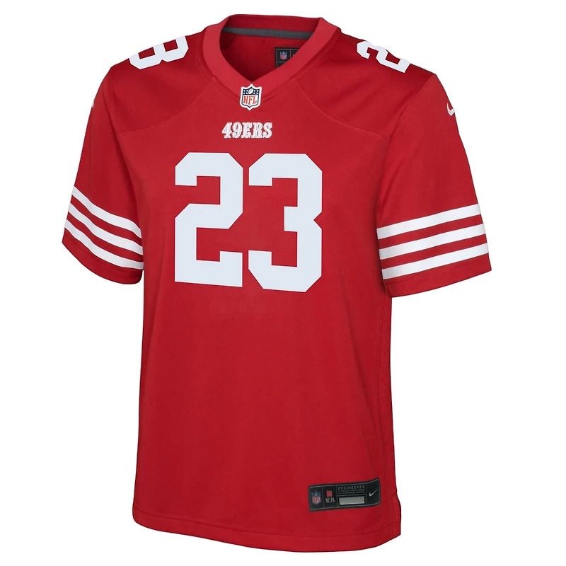 NFL Youth Player Game Jersey Home Christian McCaffrey 49ers