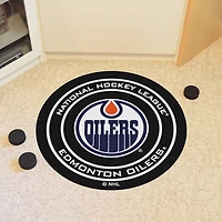 NHL Fan Mat Puck Oilers