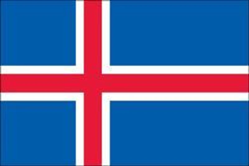 Country Patch Flag Iceland