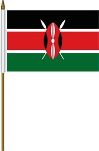 Country Mini-Stick Flag Kenya