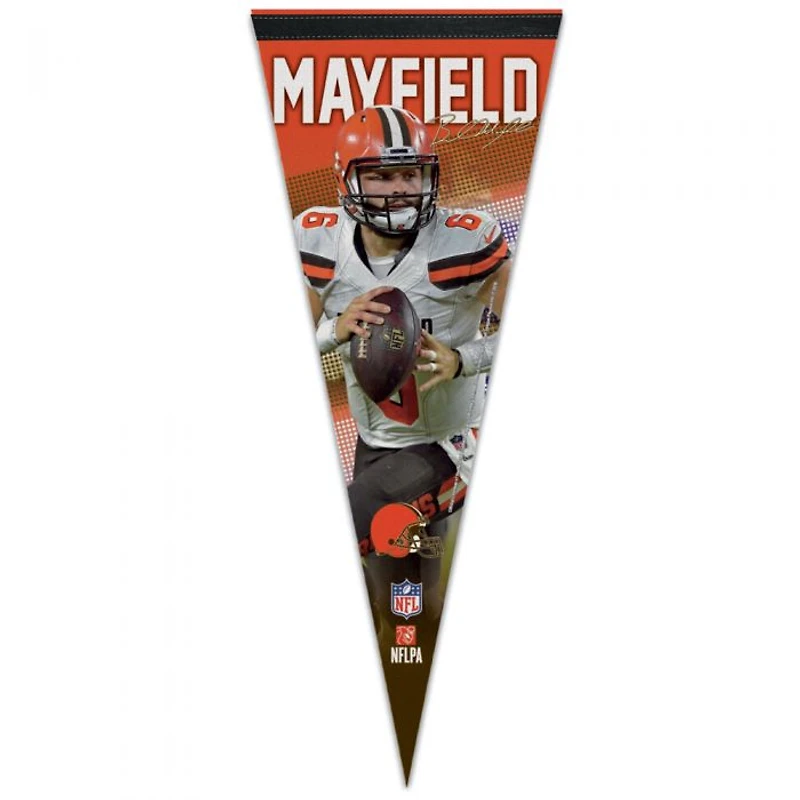 NFL Player Felt Pennant Baker Mayfield Browns