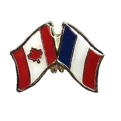 Country Lapel Pin Friendship France