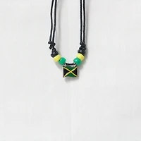 Country Necklace Beaded Jamaica