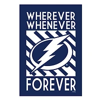 NHL Decorative Flag Banner WWF Lightning