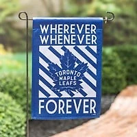 NHL Decorative Flag Banner WWF Maple Leafs