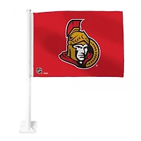 NHL Car Flag 11X15 Senators (2007/08 - 2019/20 Logo)