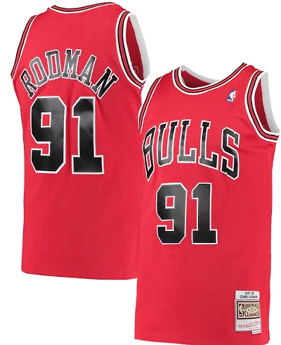 NBA Hardwood Classics Player 1997-98 Swingman Jersey Dennis Rodman Bulls