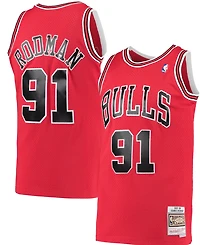 NBA Hardwood Classics Player 1997-98 Swingman Jersey Dennis Rodman Bulls