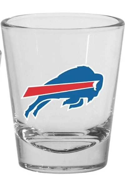 NFL Shot Glass 2oz Clear Bills