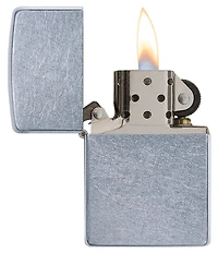 Zippo Lighter Street Chrome Regular