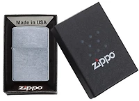 Zippo Lighter Street Chrome Regular