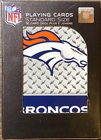 NFL Playing Cards Broncos