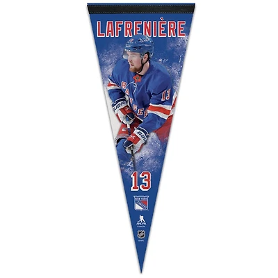 NHL Player Felt Pennant Alexis Lafrenière Rangers
