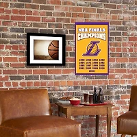 NBA Champions Banner Lakers
