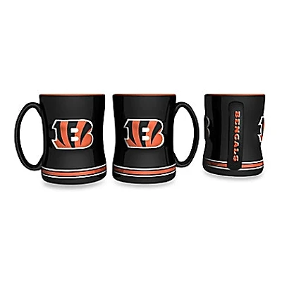NFL Coffee Mug Sculpted Relief Bengals