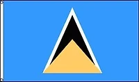 Country Flag 3x5 St. Lucia