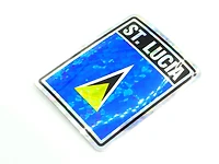 Country Sticker St. Lucia
