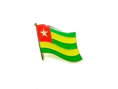 Country Lapel Pin Flag Togo
