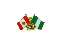 Country Lapel Pin Friendship Nigeria