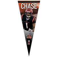 NFL Player Felt Pennant Ja'Marr Chase Bengals
