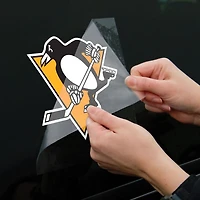 NHL Perfect Cut Decal 8x8 Penguins