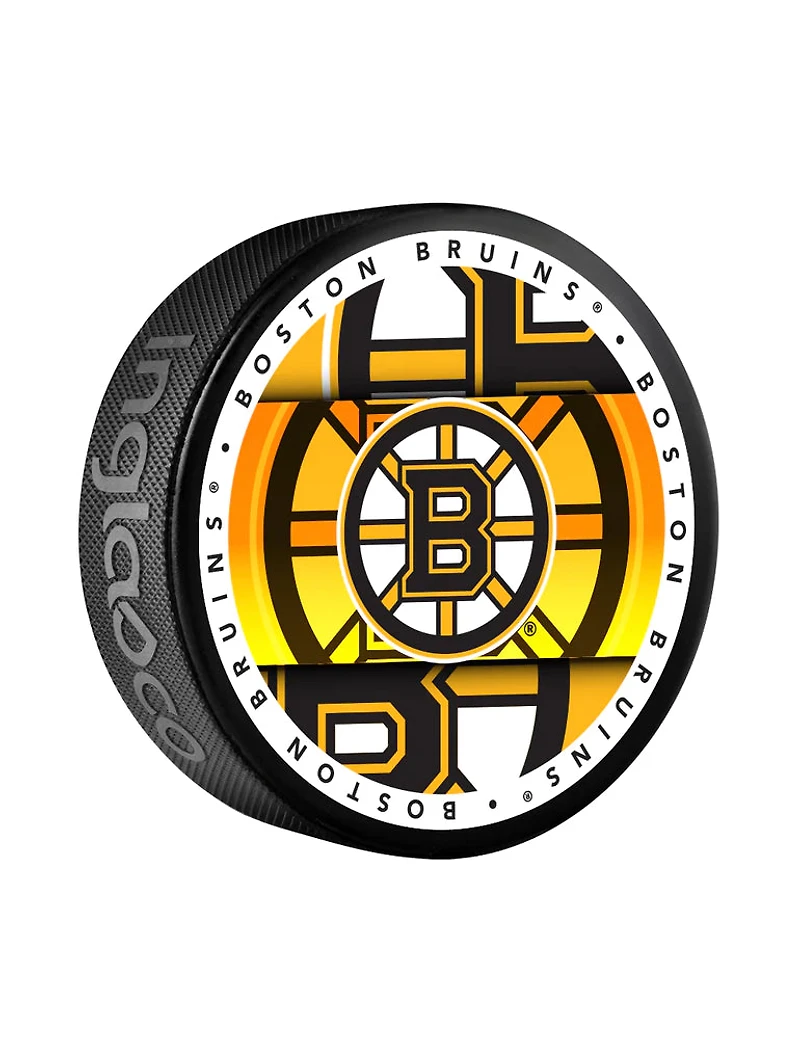 NHL Puck Souvenir Collector Medallion Bruins