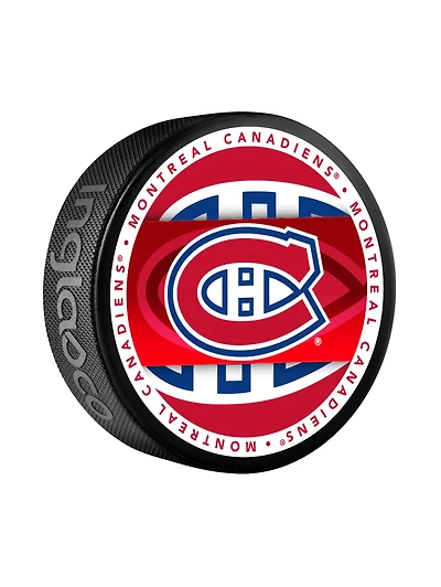 NHL Puck Souvenir Collector Medallion Canadiens