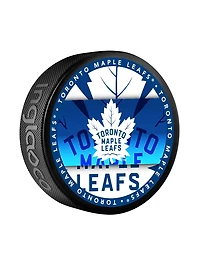NHL Puck Souvenir Collector Medallion Maple Leafs
