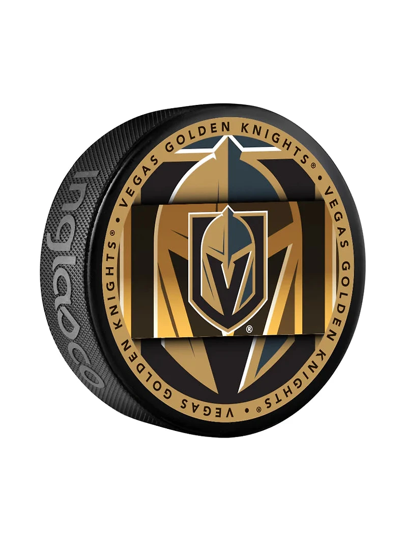 NHL Puck Souvenir Collector Medallion Golden Knights