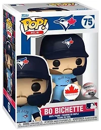 MLB Player Pop! Figure Alt Powder Blue Bo Bichette Blue Jays #75