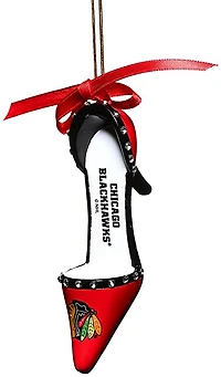 NHL Ornament Shoe Blackhawks