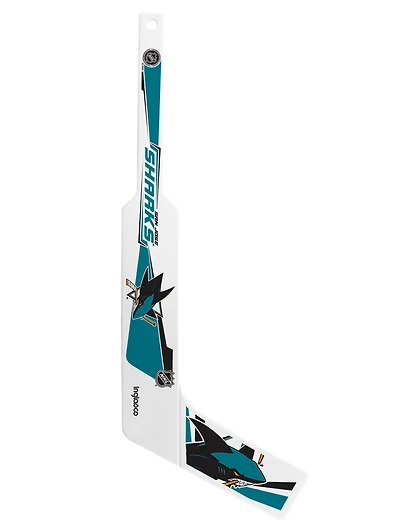 NHL Mini Goalie Stick Breakaway Sharks
