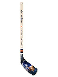 NHL Player Wood Mini Stick Alumni Series Wayne Gretzky Edmonton Oilers