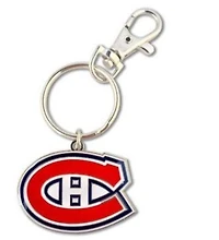 NHL Keychain and Swivel Clip Logo Canadiens