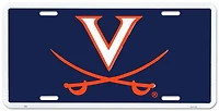 NCAA License Plate Metal Virginia Cavaliers