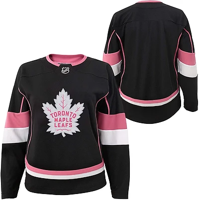 NHL Youth Fashion Jersey Maple Leafs (Black)