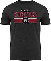 CFL T-Shirt Distressed Redblacks