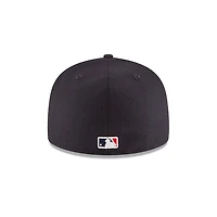 MLB Hat 5950 Cooperstown Wool World Series 1996 Yankees (Navy Blue)