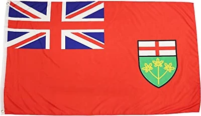 Provincial Flag 3x5 Ontario