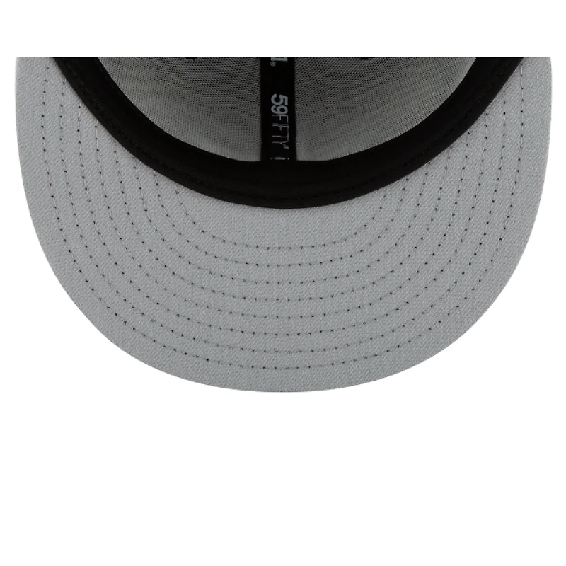 MLB Hat 5950 Basic Blackout Dodgers