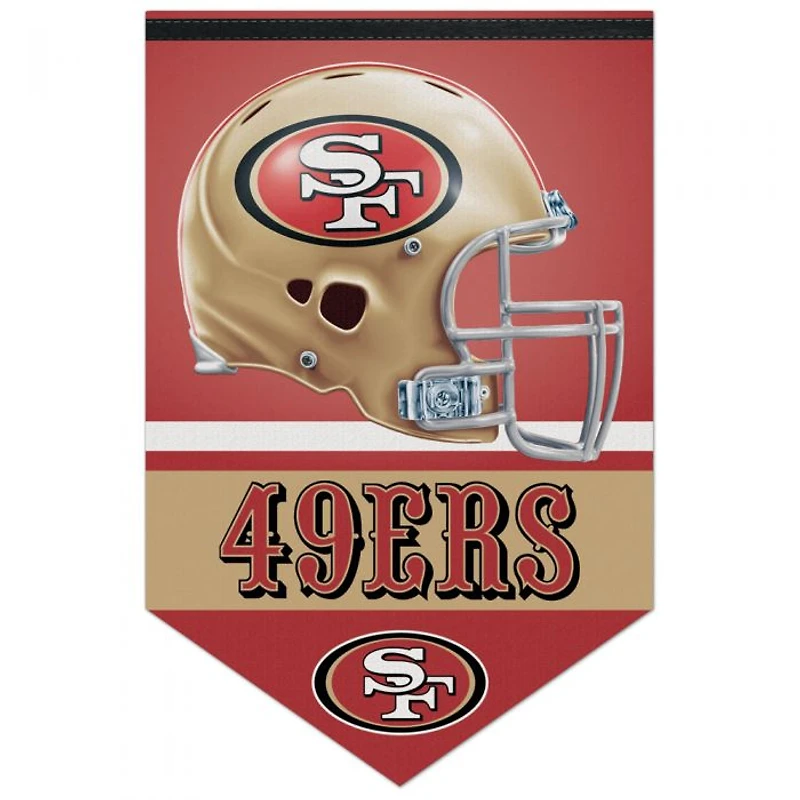 NFL Felt Banner 17x26 49ers