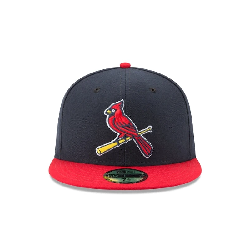 MLB Hat 5950 ACPerf Alt2 Cardinals (Navy Blue & Red)