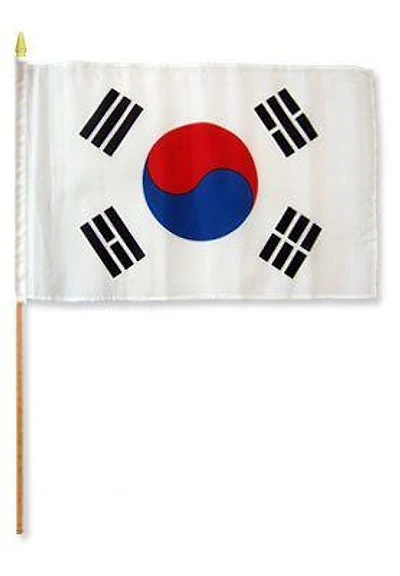 Country Mini-Stick Flag South Korea