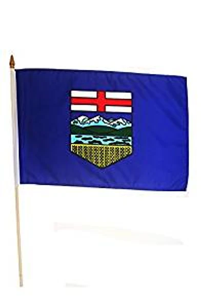 Provincial Mini-Stick Flag Alberta