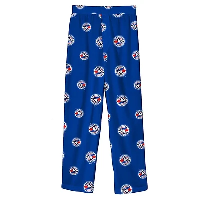MLB Youth PJ Fleece Printed Pant Blue Jays
