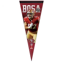 NFL Player Felt Pennant Nick Bosa 49ers