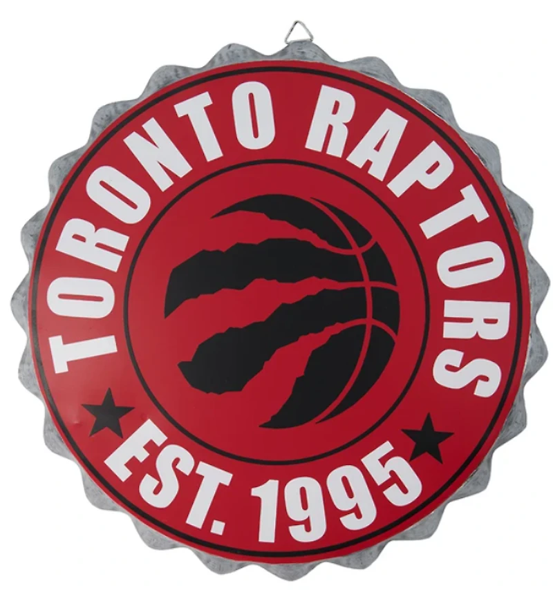 NBA Wall Logo Bottle Cap Raptors