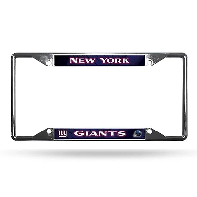 NFL License Plate Frame Metal Giants